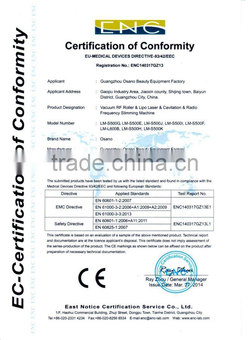 Salon Use Portable Single Cool Tech Vacuum Cryo Machine with CE