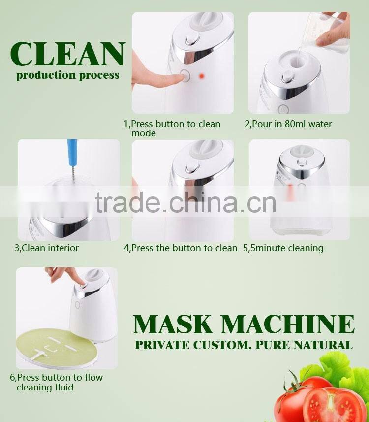 2016 magic beauty equipment facial care instrument fruit and vegetable mask making machine