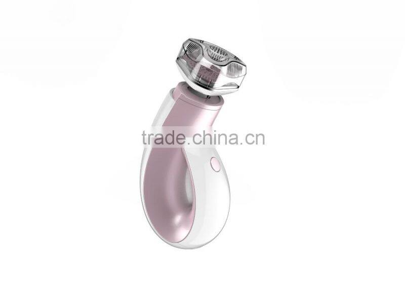 Ms.W High Quality Factory Price Unique Design Soft Deep Pore Facial Cleansing Brush