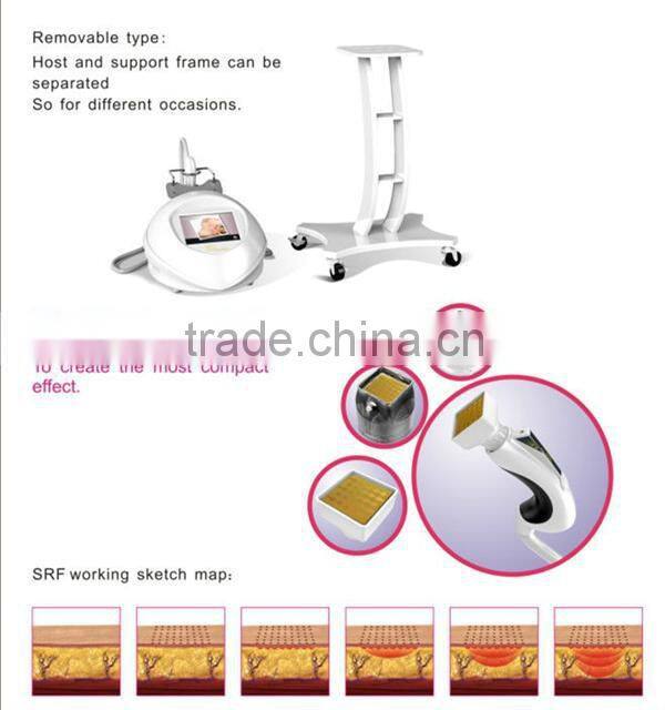 Medical spa equipment wrinkles removal iontophoresis rf machine F-JT01