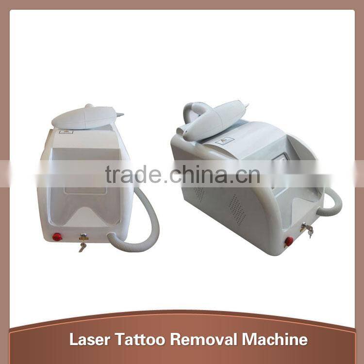 hot selling CE Certified portable nd yag laser for Permanent Hair and Tattoo Removal q-switched machine