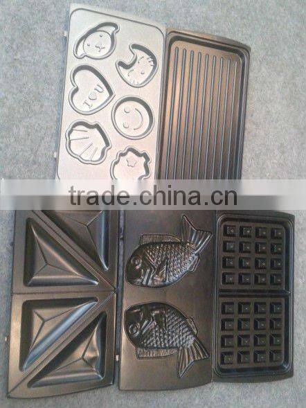 2016 HOT SALE detachable plate sandwich maker