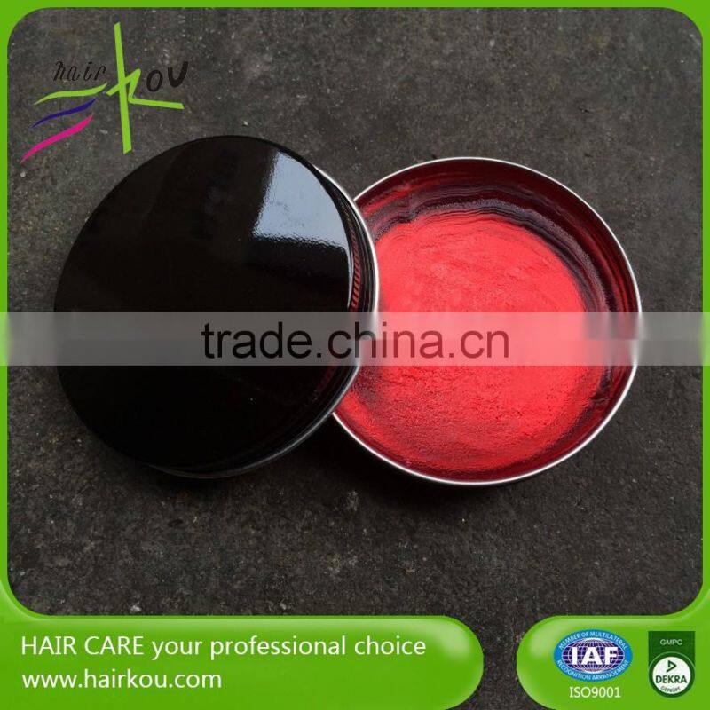 Salon Pomade Water Based OEM Strong Hold 150g Private Label Wax