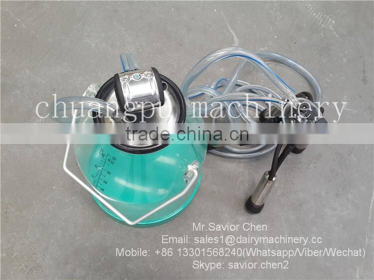 32KG Milking Machine Milking Bucket With Scale Reading