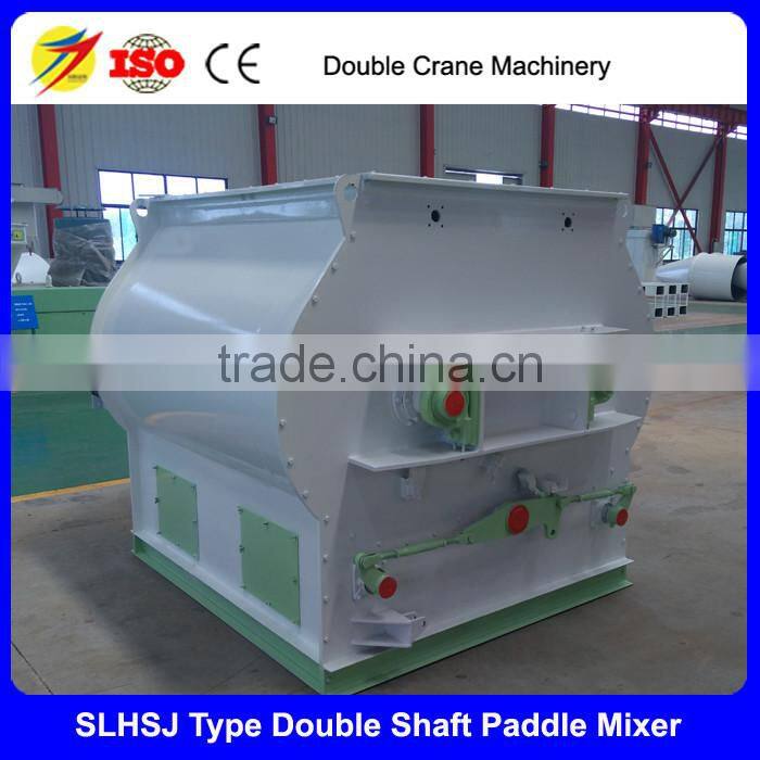 1-6 Tons Per Hour Double-shaft Paddle Mixing Machine for Animal, Chicken, Pig, Cattle Feed