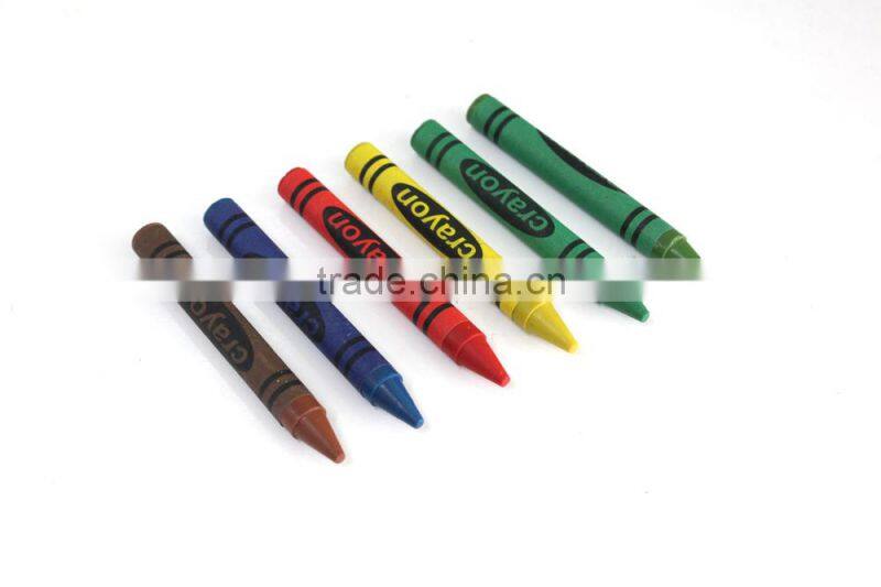 Wholesale colored crayon set wax crayon set 16pcs