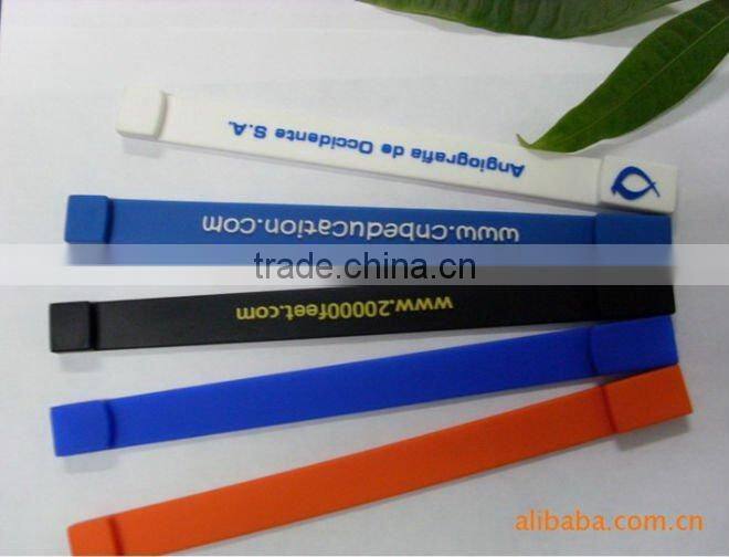 Custom 2GB Wristband USB Flash Drive 4gb Flash Driver
