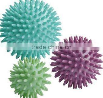100% natural rubber massage ball peanut shape massage ball lacrosse ball