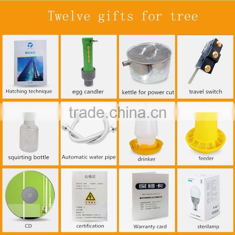 Factory price!! 352 chicken eggs incubator for sale