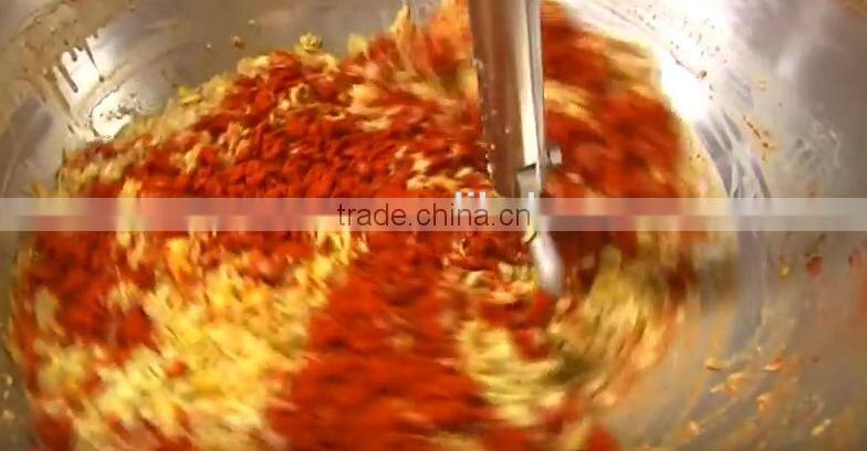 600L automatic gas Cooking mixer