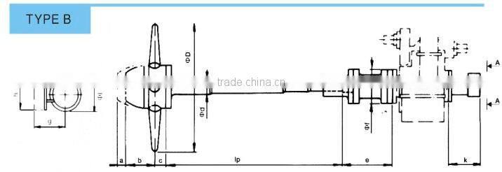 CCS Approved Four Blade Bronze Marine Controllable Pitch Propeller