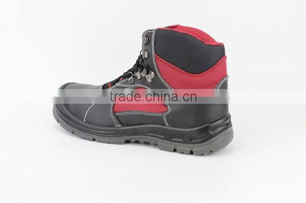 Rubber Steel Toe and steel Plate Safety Shoes