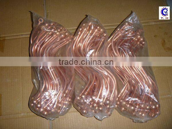 Copper plating iron fuel return pipe