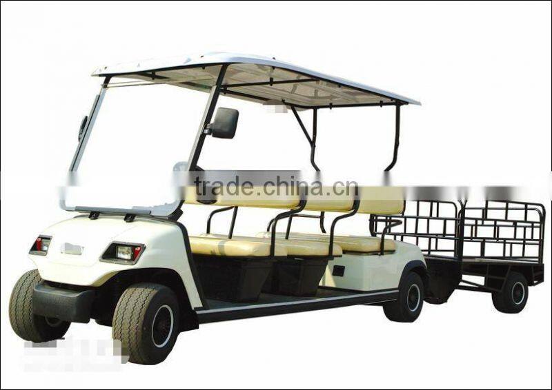 Golf Cart with Trailer