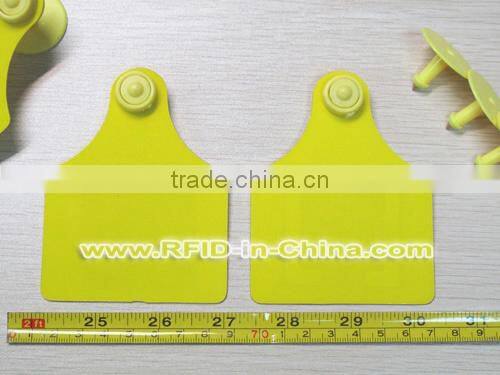 High quality effective RFID plastic ear tags for cattle livestock management
