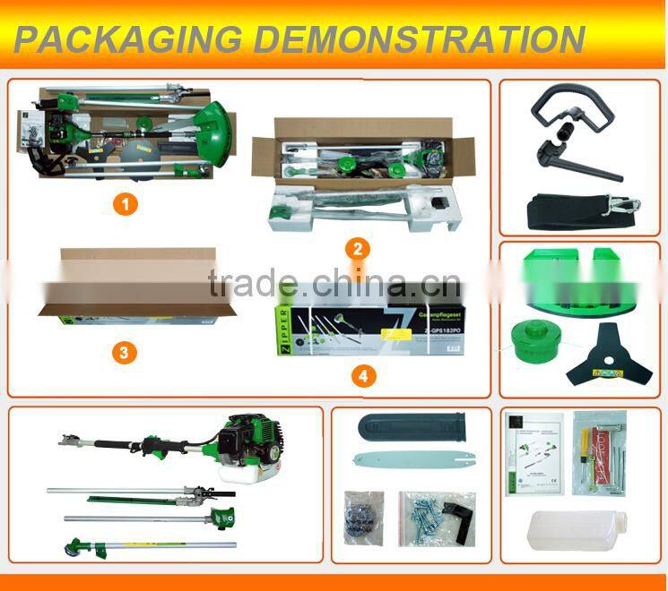 china supplier 26cc multifunction tool 4in1 brush cutter