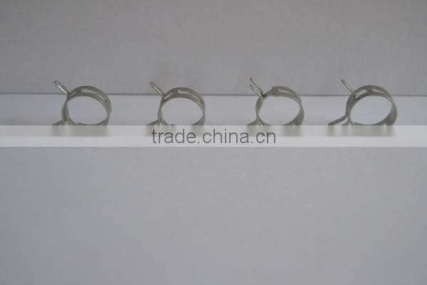 tension spring pipe clamp