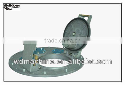 Aluminium flange type manhole cover/tank truck manhole cover