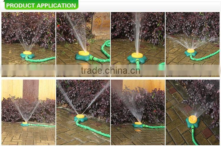 8 function star ground-set sprinkler freestanding garden water sprinkler