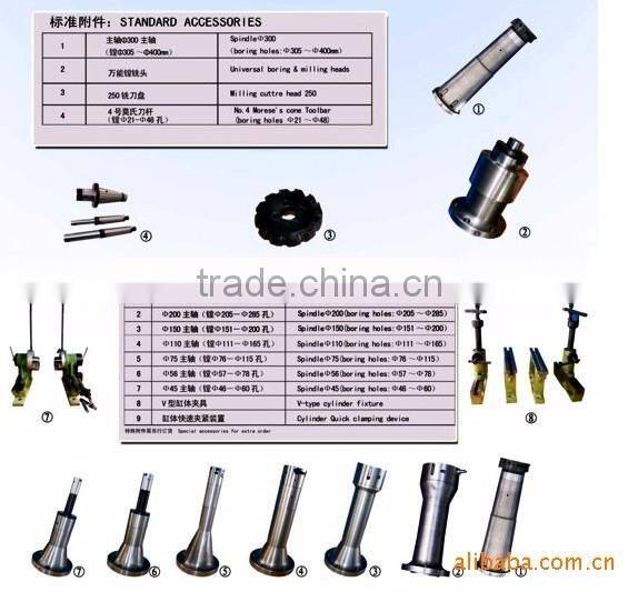 cnc boring milling machine with cnc cutting machine for metal T7240