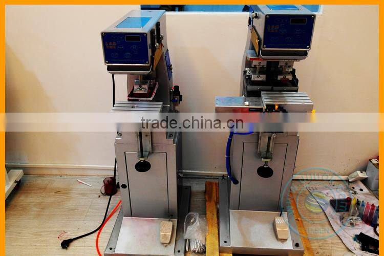 High speed single color pad printer