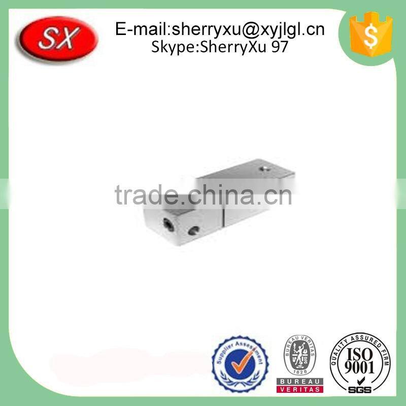 Customized precision Aluminum CNC Drilling Milling Metal Block 3D printer