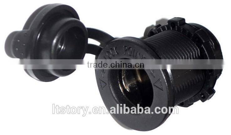 New waterproof 12v 24v Accessory Power Socket Car Cigarette Lighter Plug Auto Truck Industrial Grade