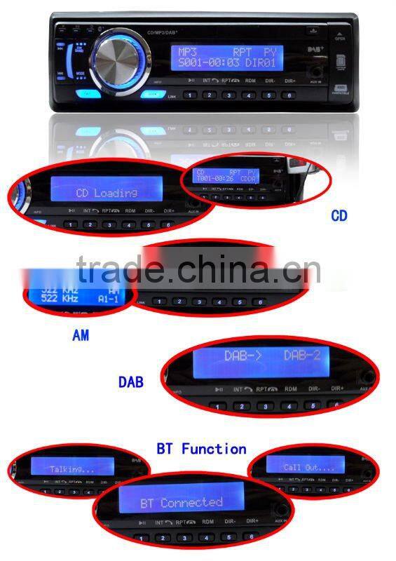 single car DAB+ Radio player