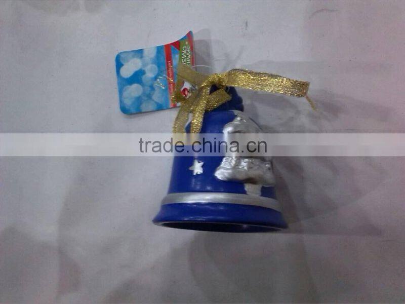 christmas ceramic bell decoration