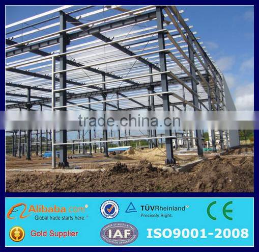 High-quality steel structure plant