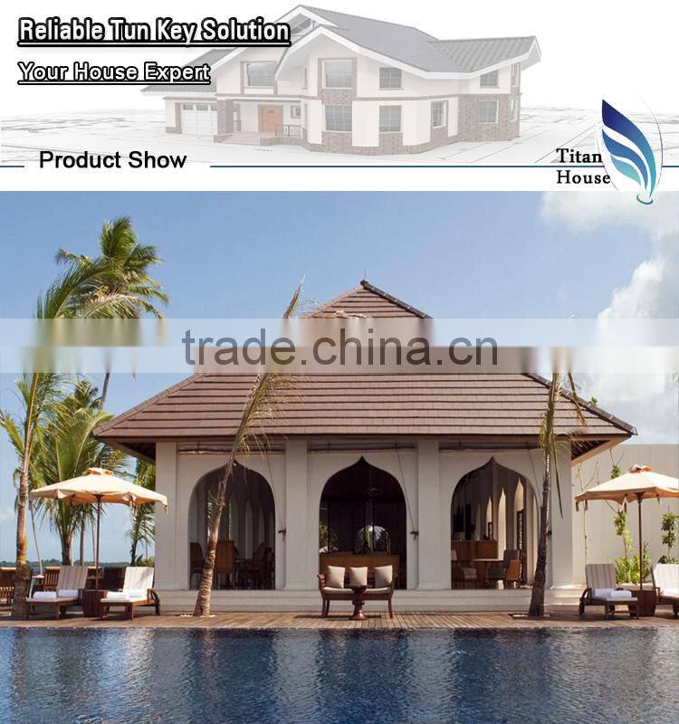 LGS Mountable Prefabricated Cottage Hotel Building Plans in Best Price