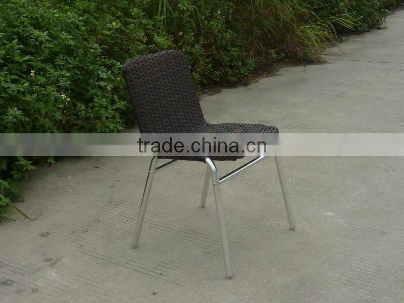 27071+643-5 polished aluminium frame garden furniture