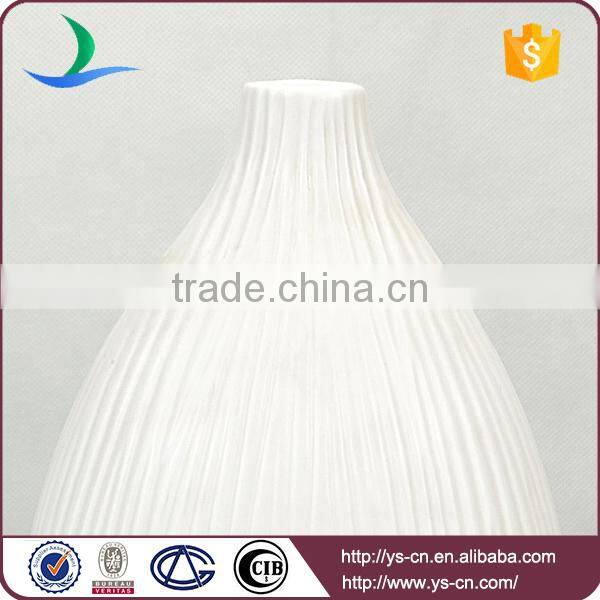 YSv0149-01 White Color Home Decorational Flower Vase