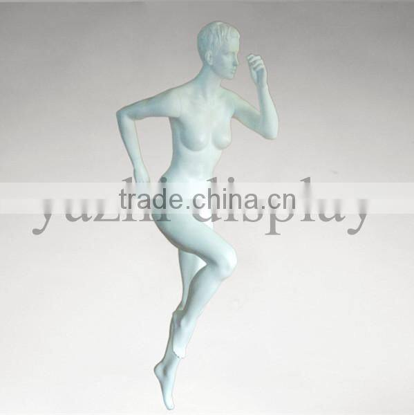 female mannequin in gloss white sport style for sale