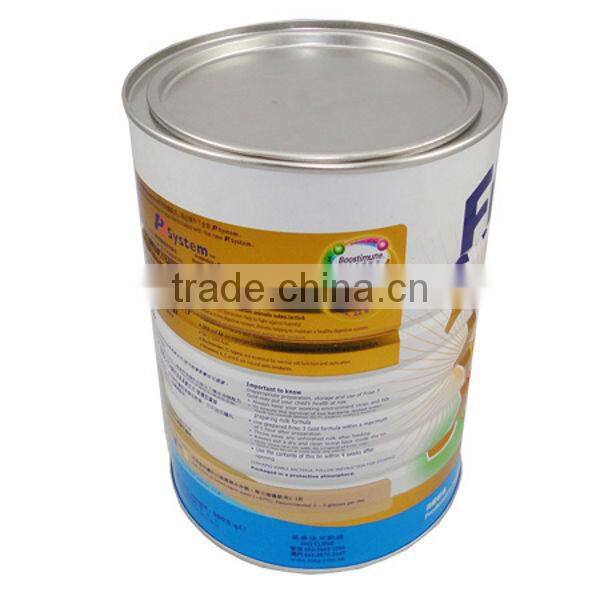 beautiful milk tin can