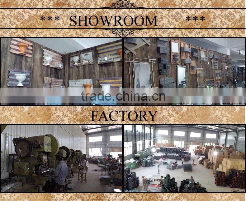 2 layers wall mounted reclaimed Wood Wall Shelf