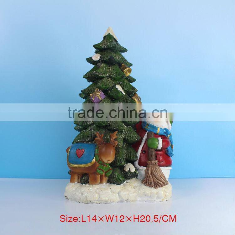 2015 newest resin christmas tree decorations