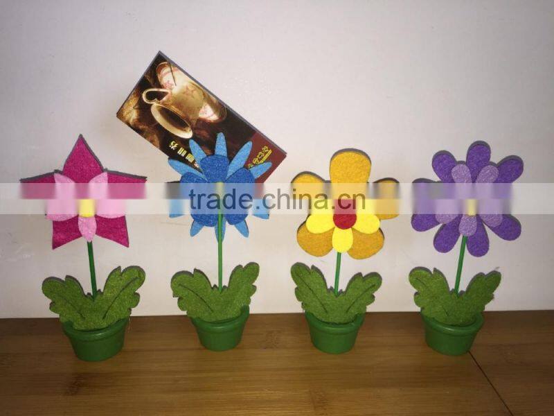 new easter gifts Wooden craft card holder,office decoration home decoration