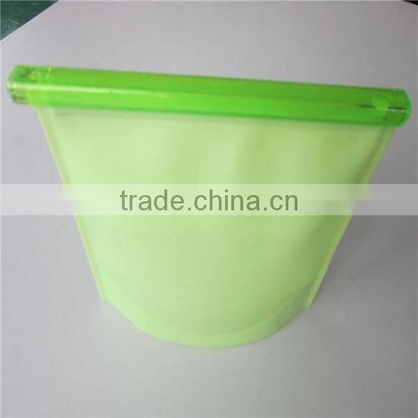 Multifunctional Silicone Food Preservation Kits ,Silicone Storage Bag With Sealing Strip