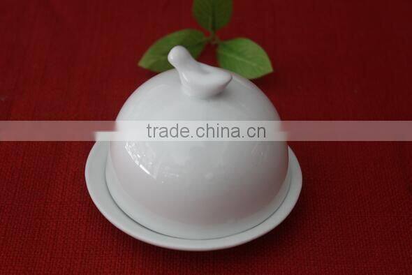 11'' Ceramic butter plate porous ceramic plate personalized ceramic plates