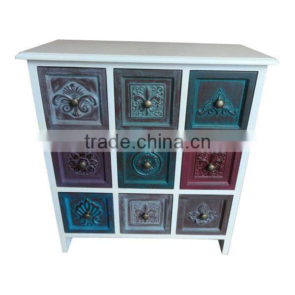 Factory Price Wooden Cabinet Antique Wholesale Minhou Furniture