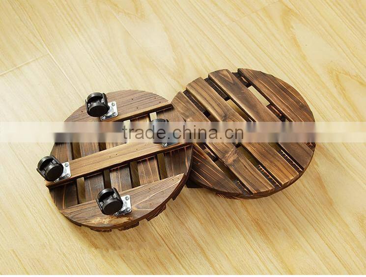 wholesale customized cheap 4 way wooden display pallet for flower