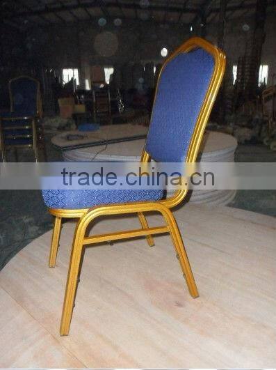 Commercial furniture cheap aluminium Padded stackable chair FD-865-8