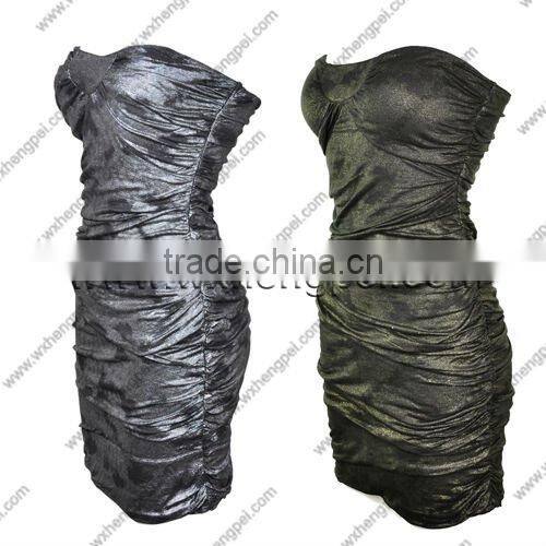 golden evening dress