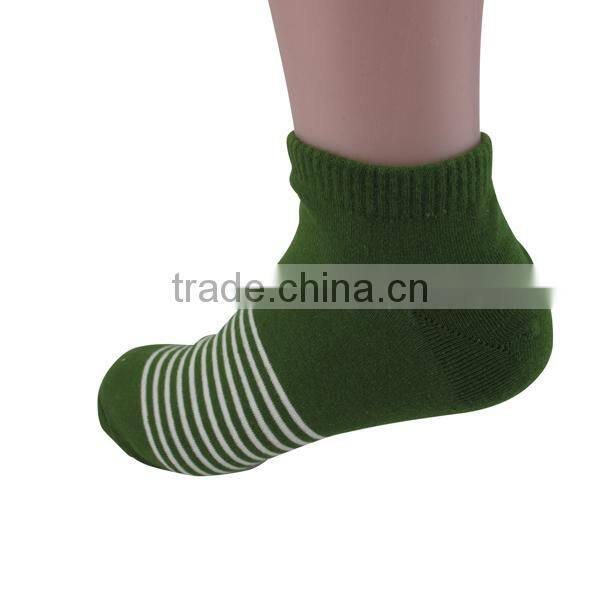 Wholesale Korea stripe slipper man loafer socks