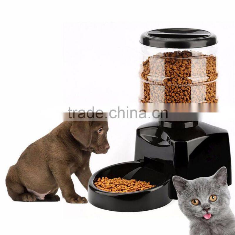 Factory Hot-selling Cat/Dog Automatic Programmable Pet Feeder, Medium Capacity 5.5L Automatic Pet Feeder With LCD Screen Display