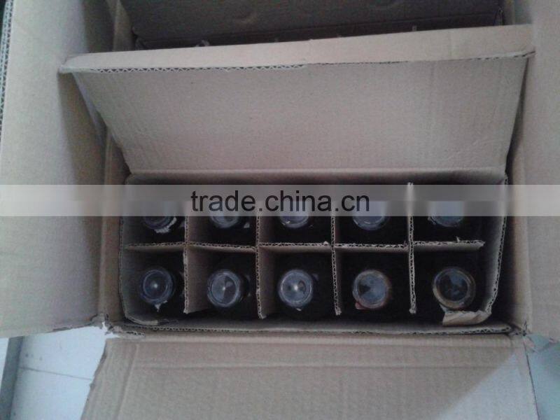 China suppliar 30ml clear glass reagent bottle