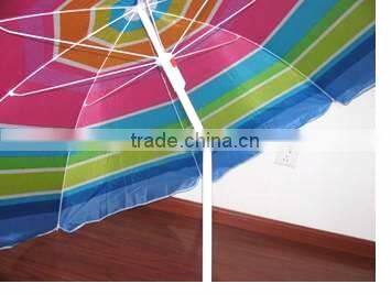Stock beach umbrella