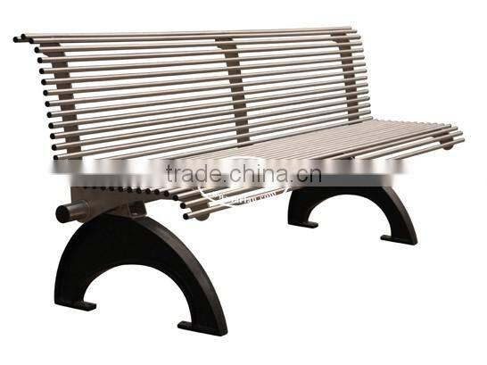 Arlau Stainless Park Bench,Stainless Steel Benches ,Metal Steel Bench