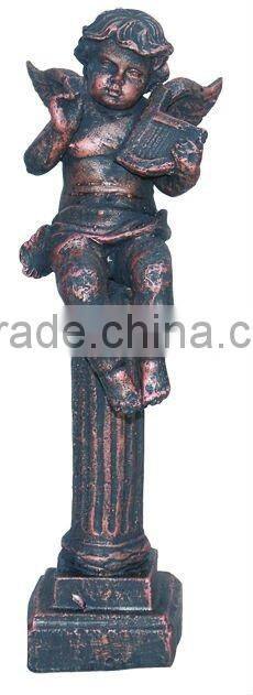 metal sculpture angel